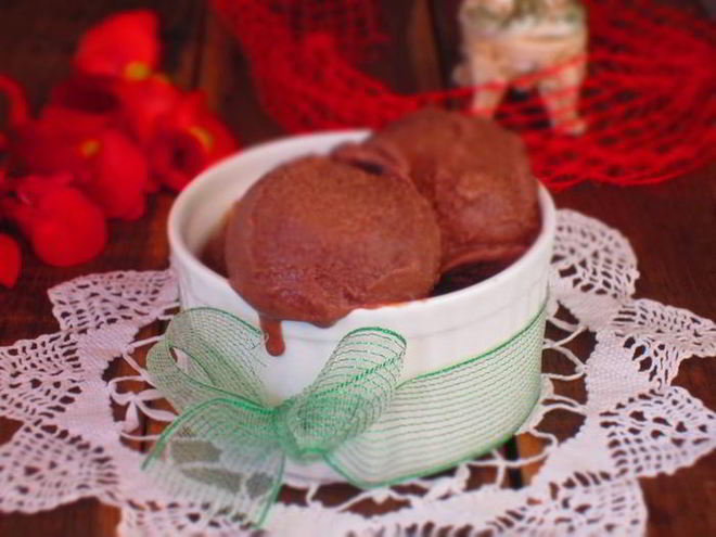 Рецепт шоколадного мороженого