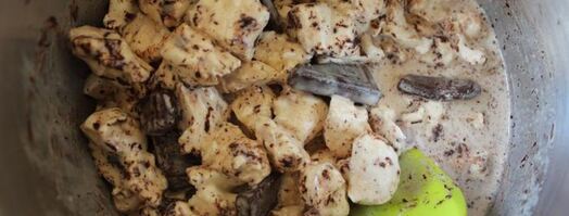 шоколадный десерт-мороженое. Шаг 2