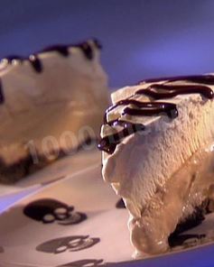 Шоколадный торт-мороженое