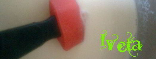 сливочно-ревеневое мороженое. Шаг 2