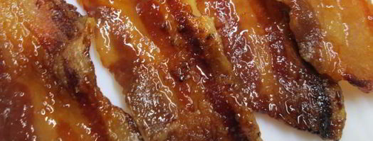 сливочное мороженое с карамельным беконом. Шаг 3