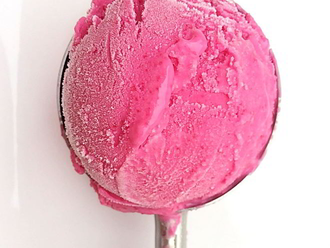 Рецепт свекольного мороженого с апельсиновой цедрой