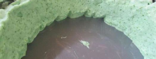 торт-мороженое арбуз. Шаг 16