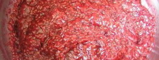 торт-мороженое с безе и красными ягодами. Шаг 4