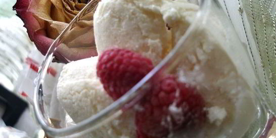 Творожно-банановое мороженое