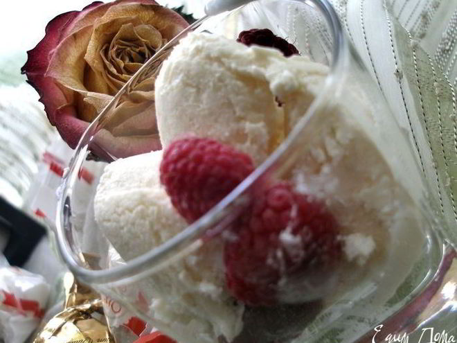 Рецепт творожно-бананового мороженого