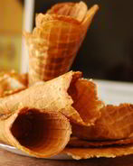 Вафельные рожки для мороженого