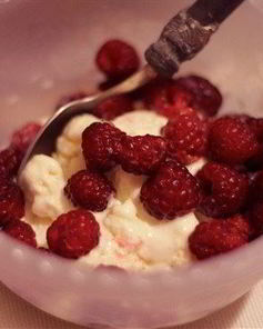 Ванильное мороженое с фруктозой