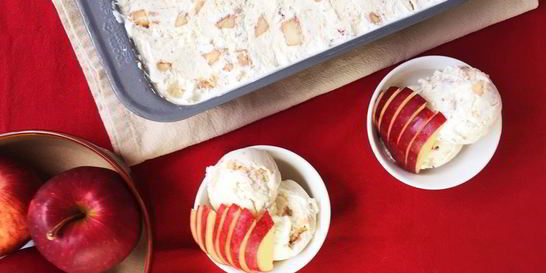 Яблочное мороженое