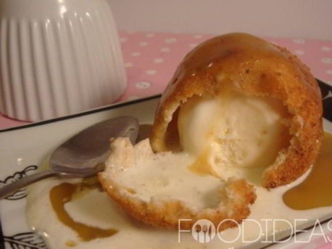 Рецепт жареного мороженого