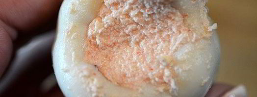 кальмар, фаршированный крабовым муссом. Шаг 7