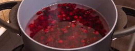 клюквенный мусс. Шаг 2