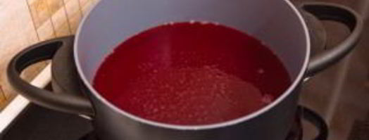 клюквенный мусс. Шаг 4