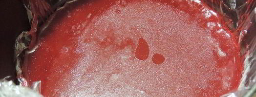 клюквенный торт-мусс с миндальным пралине праздничный. Шаг 12