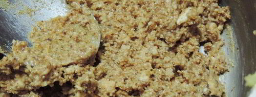 клюквенный торт-мусс с миндальным пралине праздничный. Шаг 21