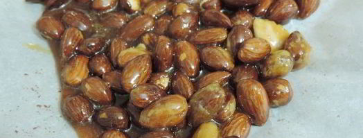 клюквенный торт-мусс с миндальным пралине праздничный. Шаг 8