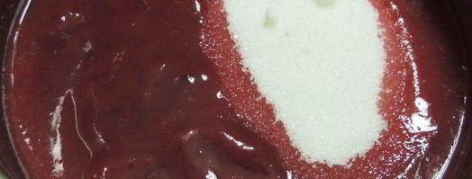 клюквенный торт-мусс с миндальным пралине праздничный. Шаг 11