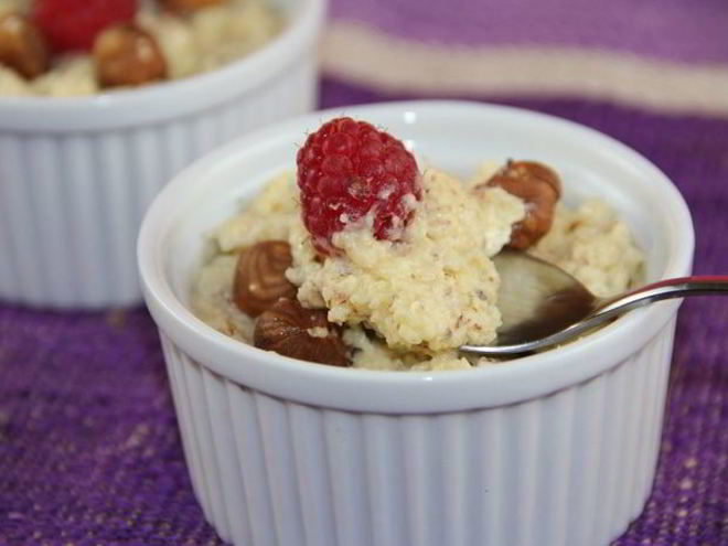 Рецепт лимонно-медового мусс с фундуком