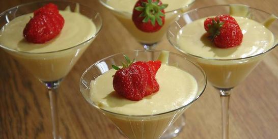 Манговый мусс со сгущенкой