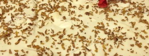 мусс из белого шоколада с персиками. Шаг 15