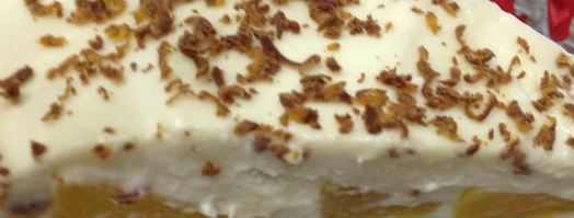 мусс из белого шоколада с персиками. Шаг 16