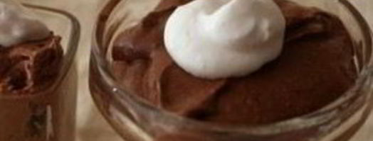 мусс из горького шоколада с коньяком. Шаг 4