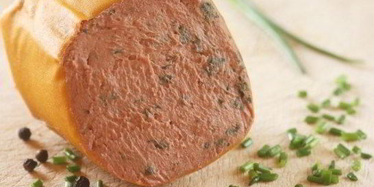 Мусс из куриной печени с коньяком