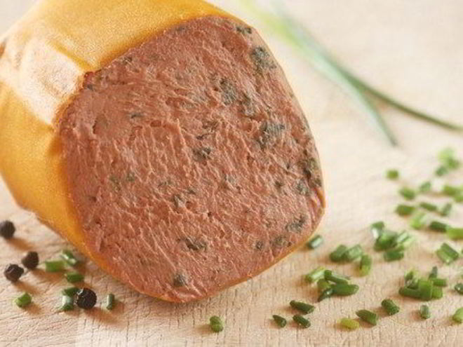 Рецепт мусса из куриной печени с коньяком