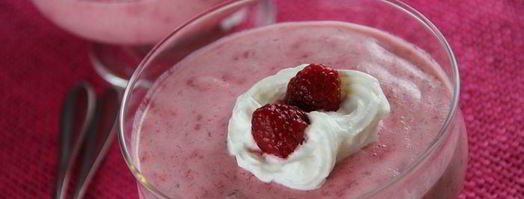 мусс из малины и сгущенного молока. Шаг 5