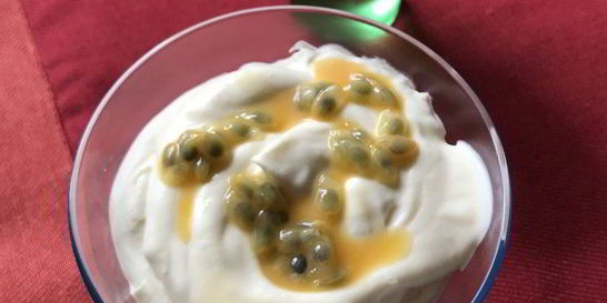 Мусс из маракуйи