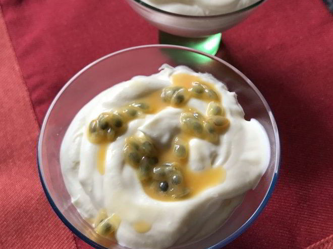 Рецепт мусса из маракуйи