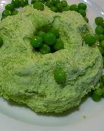 Мусс из зеленого горошка и спаржи