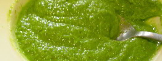 мусс из зеленого горошка и спаржи. Шаг 5