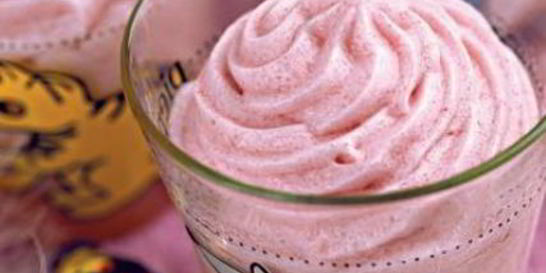 Мусс клюквенный из манной крупы