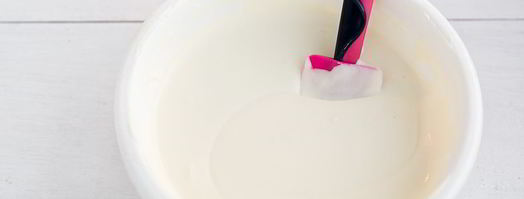 мусс с белым шоколадом ваниль-базилик. Шаг 16