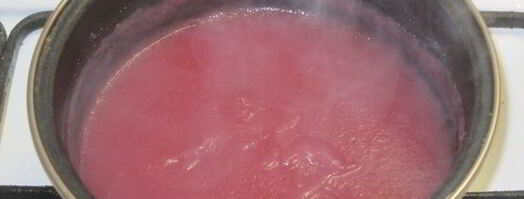 мусс вишневый. Шаг 5