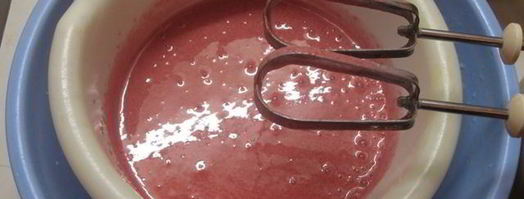 мусс вишневый. Шаг 7