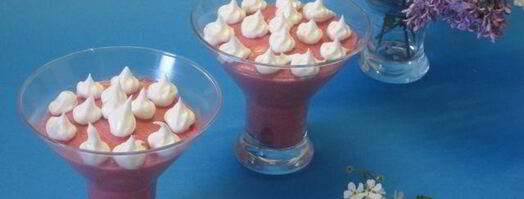 мусс вишневый. Шаг 9