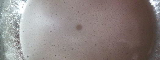 мусс-желе из хурмы, черимойи и амареттини под крем-фрешем. Шаг 3