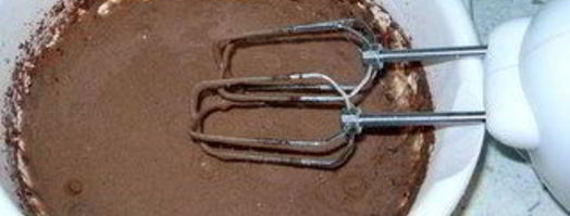 рождественская звезда с шоколадным муссом. Шаг 2