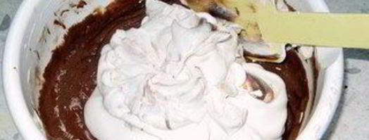 рождественская звезда с шоколадным муссом. Шаг 7