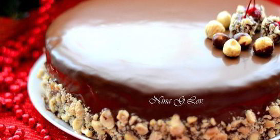 Рождественский торт-мусс Ферреро