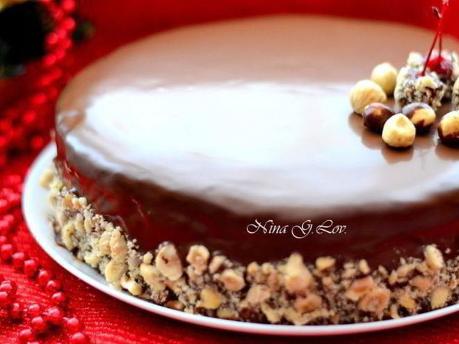 Рецепт рождественского торта-мусса ферреро