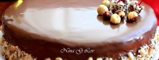 рождественский торт-мусс ферреро. Шаг 24