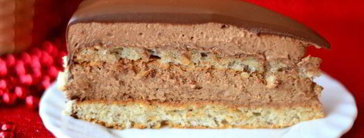 рождественский торт-мусс ферреро. Шаг 25