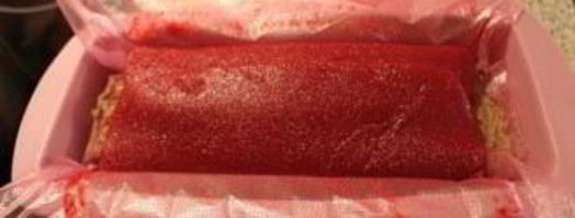 рулет из печени в клюквенном муссе. Шаг 5