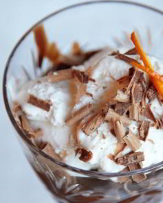 Шоколадно-апельсиновый мусс