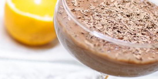 Шоколадно-манный мусс