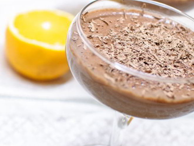 Рецепт шоколадна-манного мусс