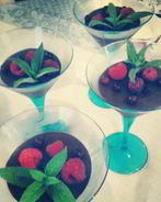 Шоколадно-ванильный мусс